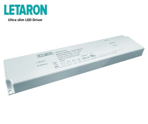 Letaron 12v LED পাওয়ার সাপ্লাই অতি পাতলা LED ড্রাইভার ক্লাস 2 সুরক্ষা