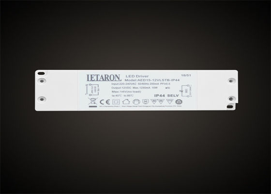 বাথরুম আলোর জন্য লেটারন LED ড্রাইভার স্লিম ওয়াটারপ্রুফ IP44